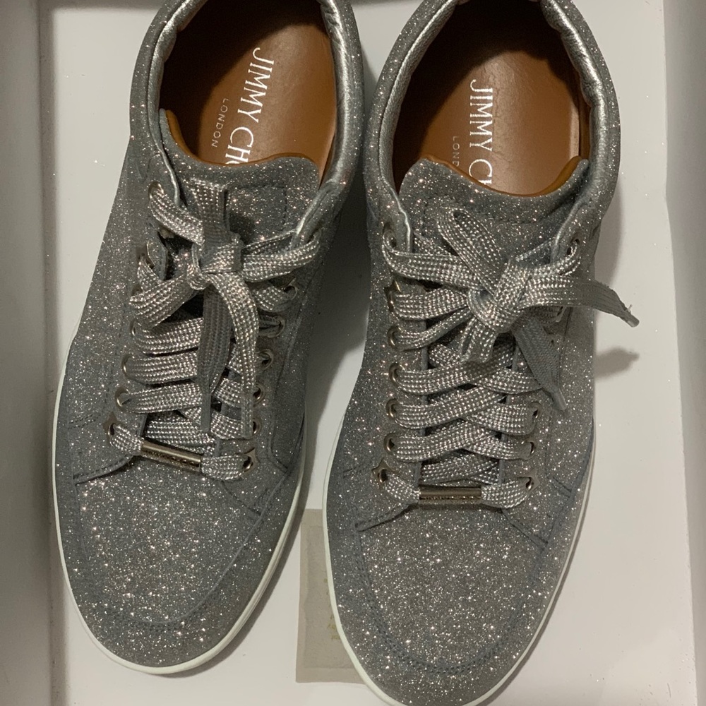 Jimmy Choo Glitter sneakers